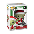 Funko Pop! Vinyl Star Wars Holiday Santa Yoda Bobble Head Figure #277