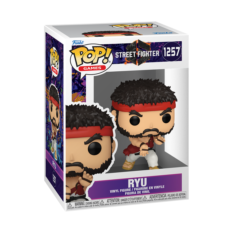 Funko Pop! Vinyl Games Street Fighter 6 Ryu Vinyl Figure #1257