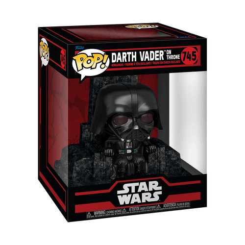 Funko Pop! Deluxe Star Wars Darth Vader on Throne #745