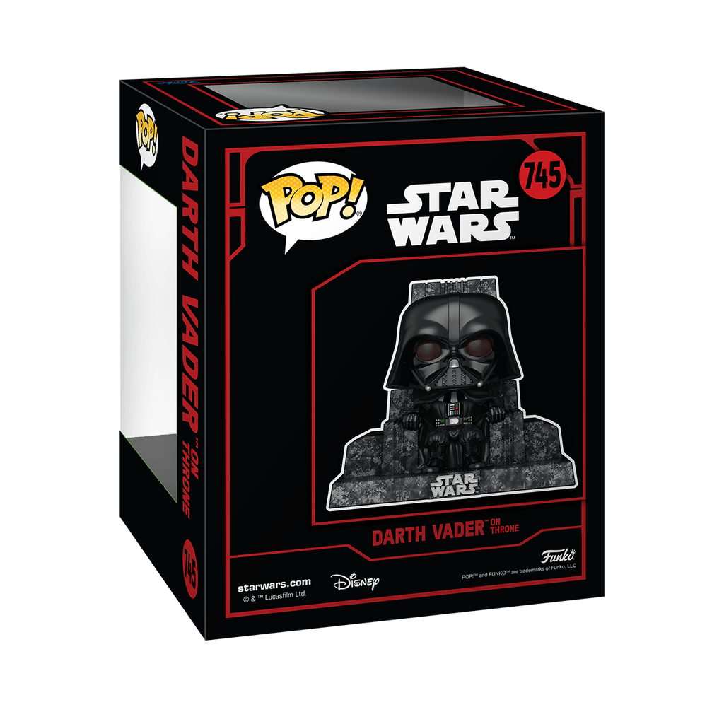 Funko Pop! Deluxe Star Wars Darth Vader on Throne #745